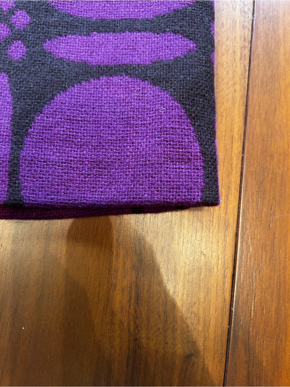 Boden Geometric Purple and Black A-Line Wool Skirt W’s 10 - Picture 11 of 11